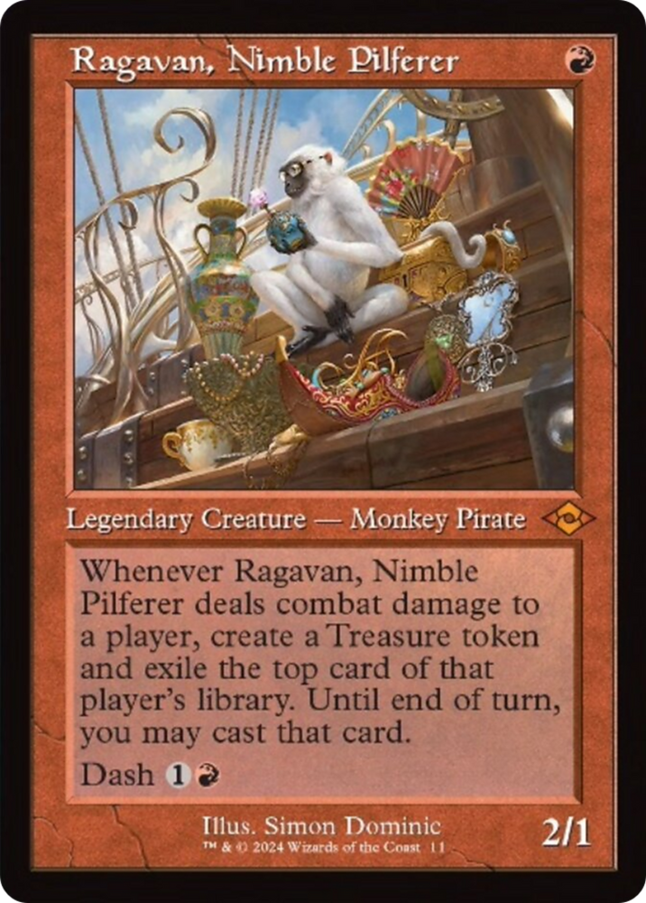 Ragavan, Nimble Pilferer (Retro) [Modern Horizons 2] Magic: The Gathering