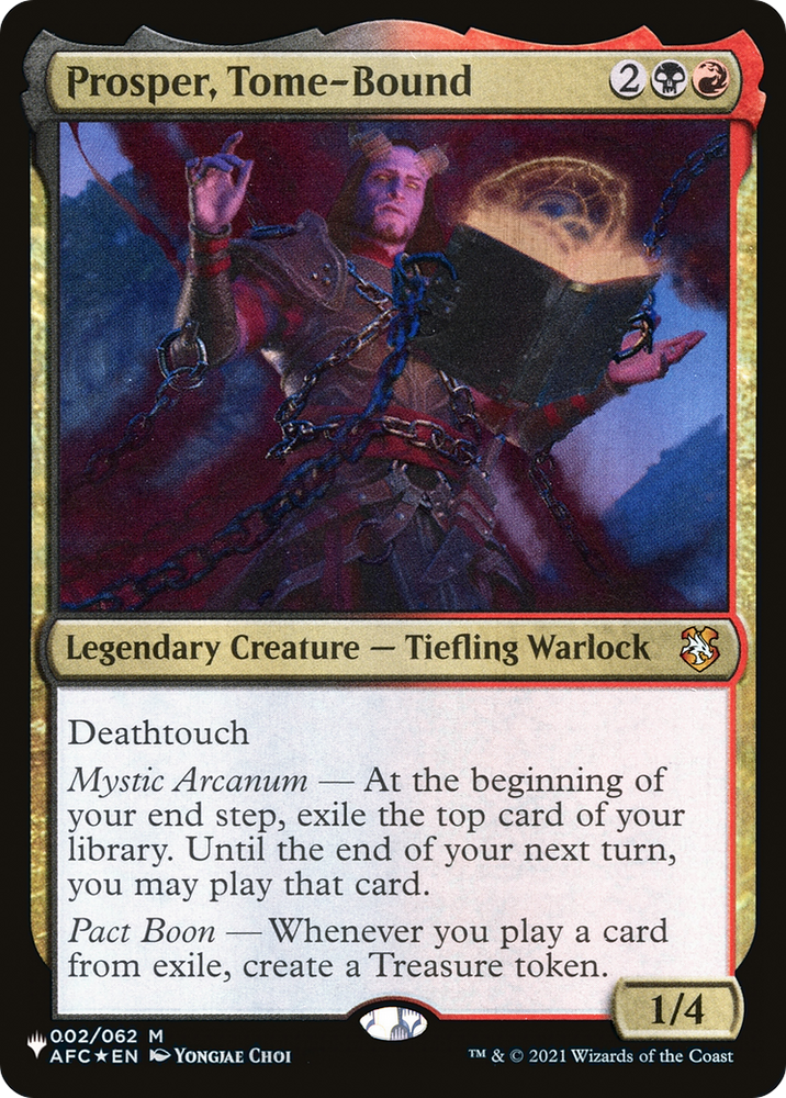Prosper, Tome-Bound [The List] Magic: The Gathering