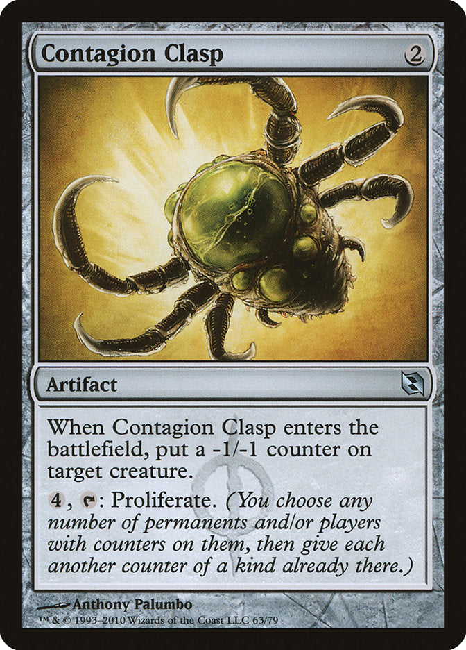 Contagion Clasp [Duel Decks: Elspeth vs. Tezzeret] Magic: The Gathering