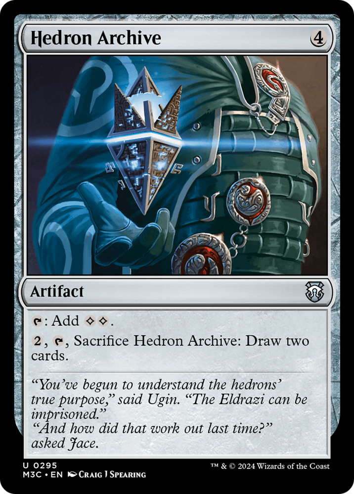 Hedron Archive (Ripple Foil) [Modern Horizons 3 Commander] Magic: The Gathering