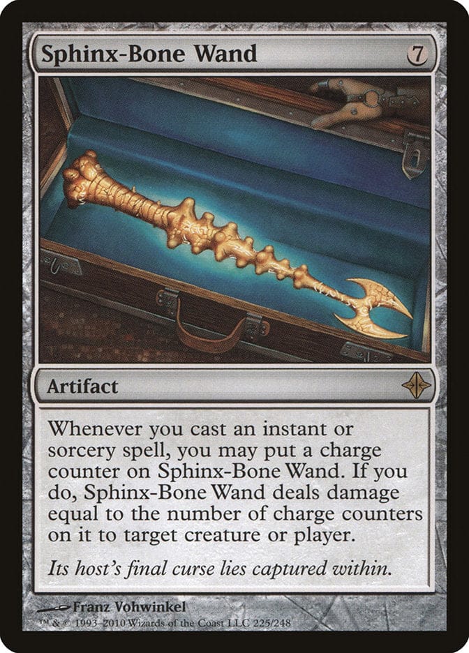 Sphinx-Bone Wand [Rise of the Eldrazi] Magic: The Gathering