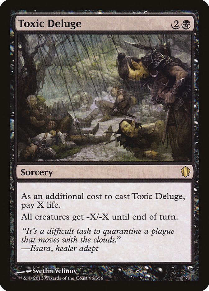 Toxic Deluge [Commander 2013] Magic: The Gathering