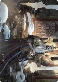 Narfi, Betrayer King Art Card [Kaldheim Art Series] Magic: The Gathering