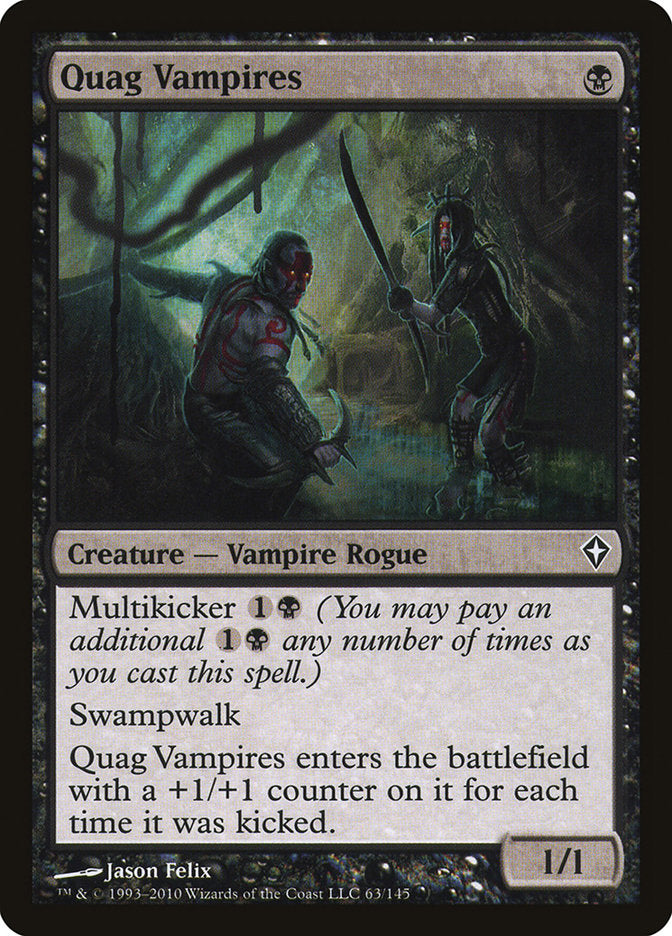 Quag Vampires [Worldwake] Magic: The Gathering