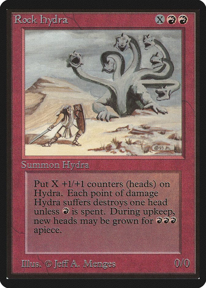 Rock Hydra [Beta Edition] Magic: The Gathering