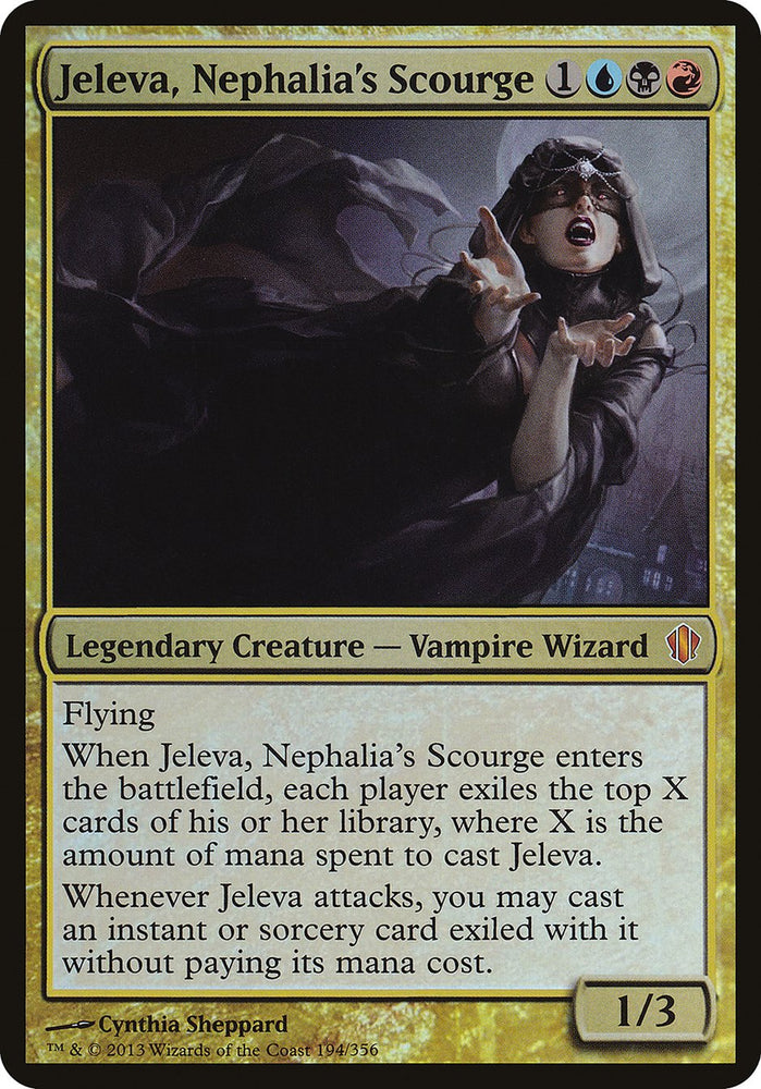 Jeleva, Nephalia's Scourge (Oversized) [Commander 2013 Oversized] Magic: The Gathering