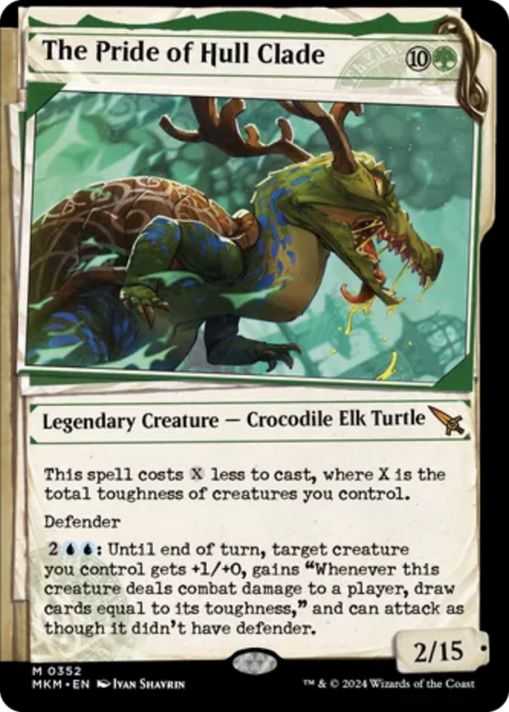 The Pride of Hull Clade (Showcase) [Murders at Karlov Manor] Magic: The Gathering