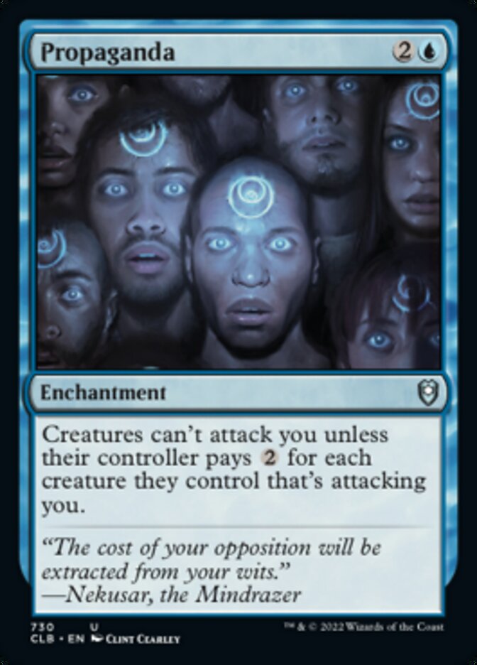 Propaganda [Commander Legends: Battle for Baldur's Gate] Magic: The Gathering