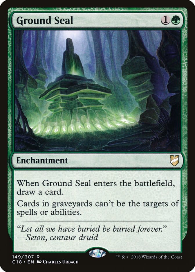 Ground Seal [Commander 2018] Magic: The Gathering