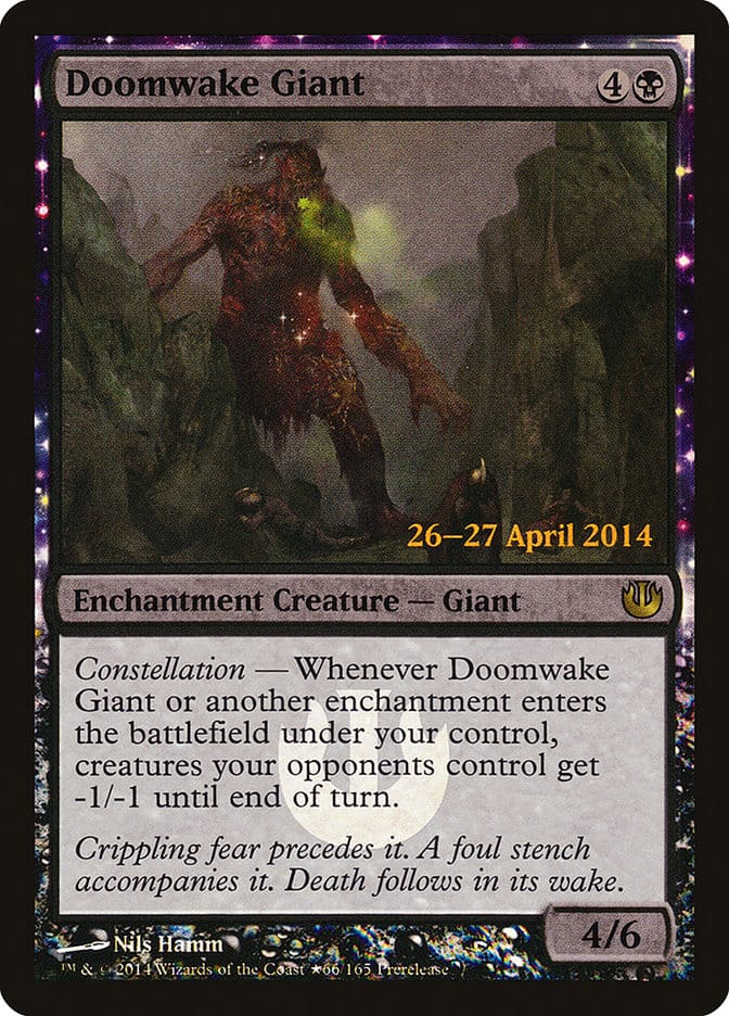 Doomwake Giant [Journey into Nyx Prerelease Promos] Magic: The Gathering