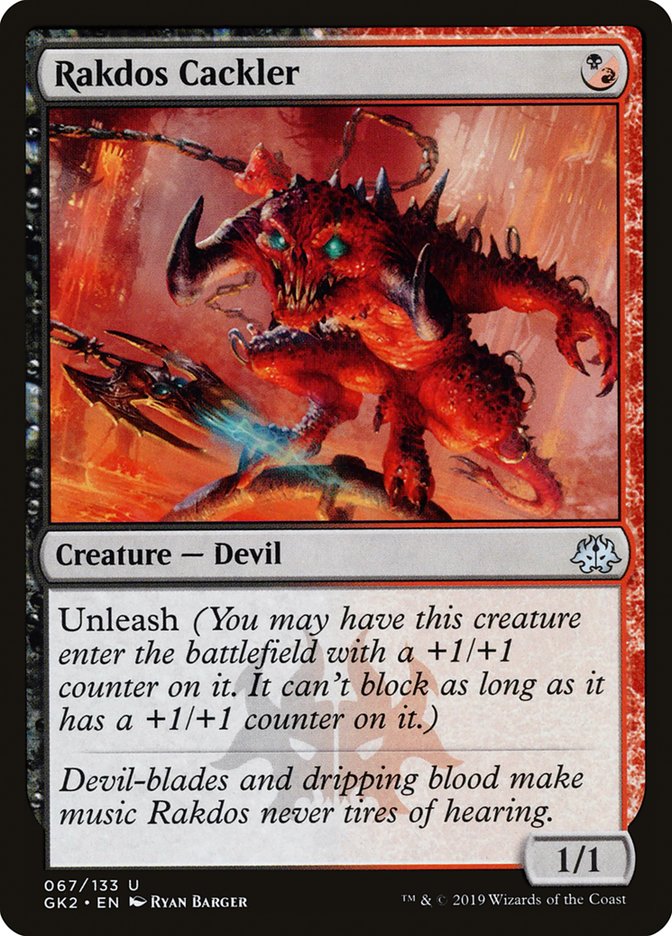 Rakdos Cackler [Ravnica Allegiance Guild Kit] Magic: The Gathering