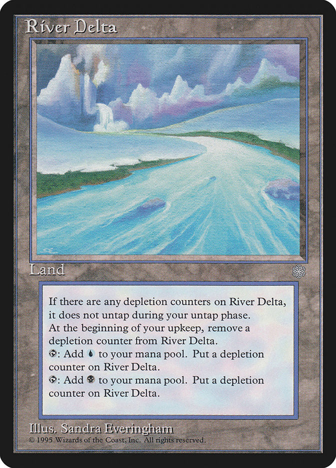 River Delta [Ice Age] Magic: The Gathering