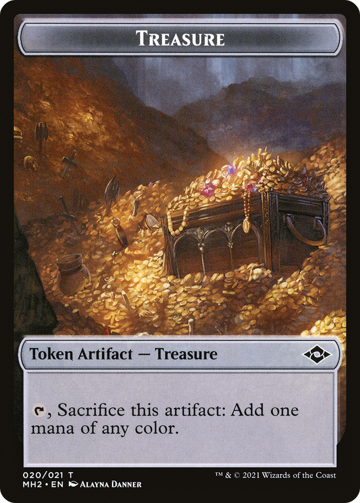 Treasure // Insect Double-Sided Token [Secret Lair: Heads I Win, Tails You Lose Tokens] Magic: The Gathering