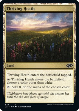 Thriving Heath [Jumpstart 2022] Magic: The Gathering