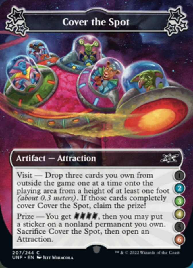 Cover the Spot (2-3-4-6) [Unfinity] Magic: The Gathering