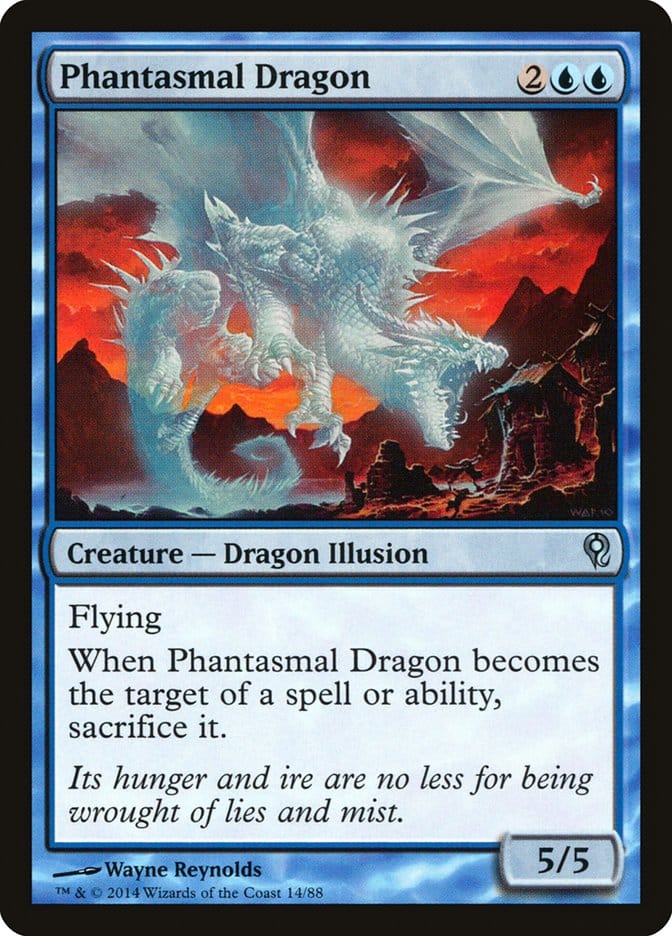 Phantasmal Dragon [Duel Decks: Jace vs. Vraska] Magic: The Gathering