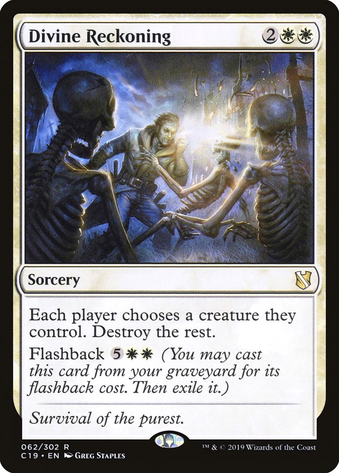Divine Reckoning [Commander 2019] Magic: The Gathering