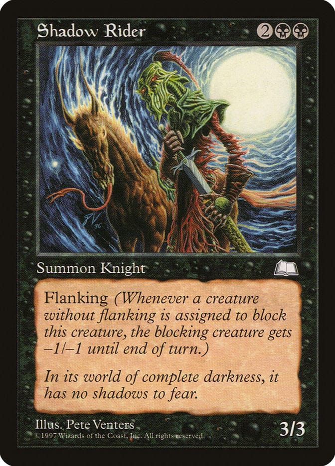 Shadow Rider [Weatherlight] Magic: The Gathering