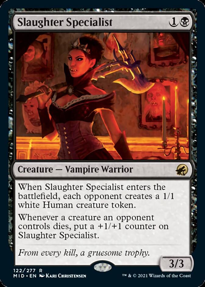 Slaughter Specialist [Innistrad: Midnight Hunt] Magic: The Gathering