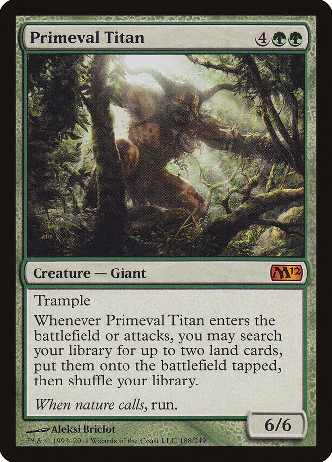 Primeval Titan [Magic 2012] Magic: The Gathering