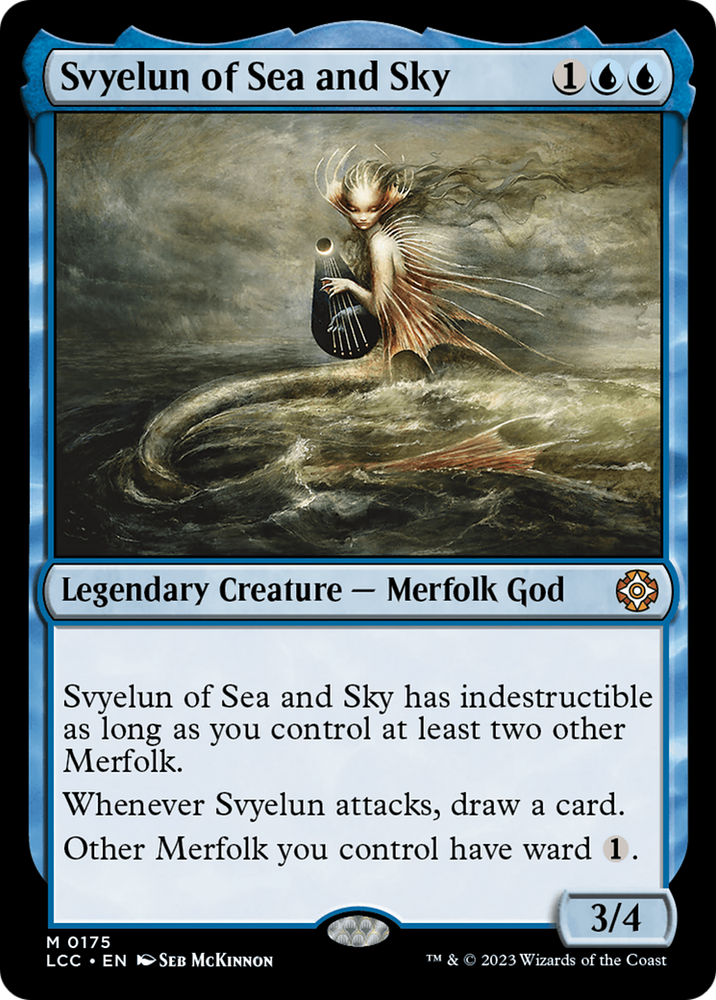Svyelun of Sea and Sky [The Lost Caverns of Ixalan Commander] Magic: The Gathering