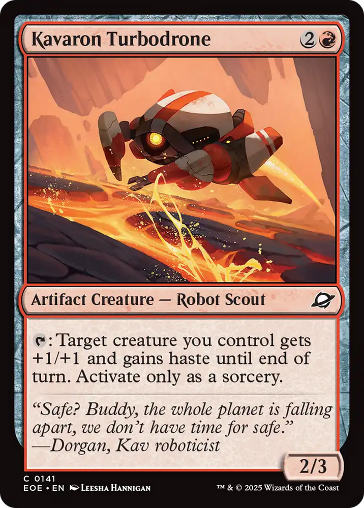 Kavaron Turbodrone [Edge of Eternities] Magic: The Gathering