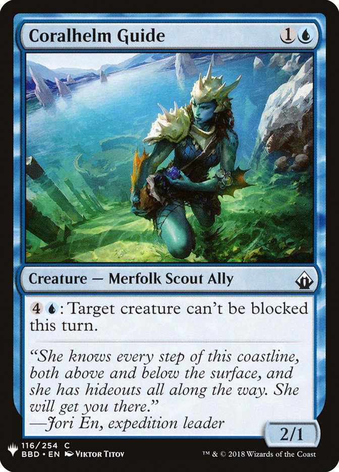 Coralhelm Guide [Mystery Booster] Magic: The Gathering