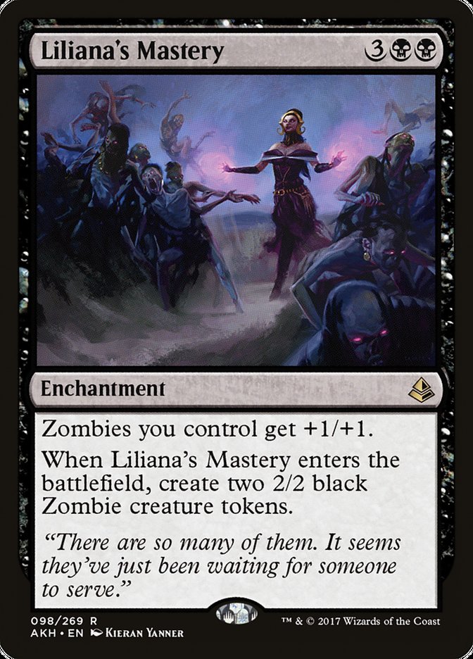Liliana's Mastery [Amonkhet] Magic: The Gathering