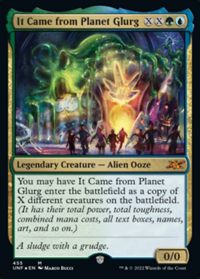 It Came from Planet Glurg (Galaxy Foil) [Unfinity] Magic: The Gathering