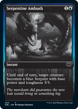 Serpentine Ambush [Innistrad: Double Feature] Magic: The Gathering