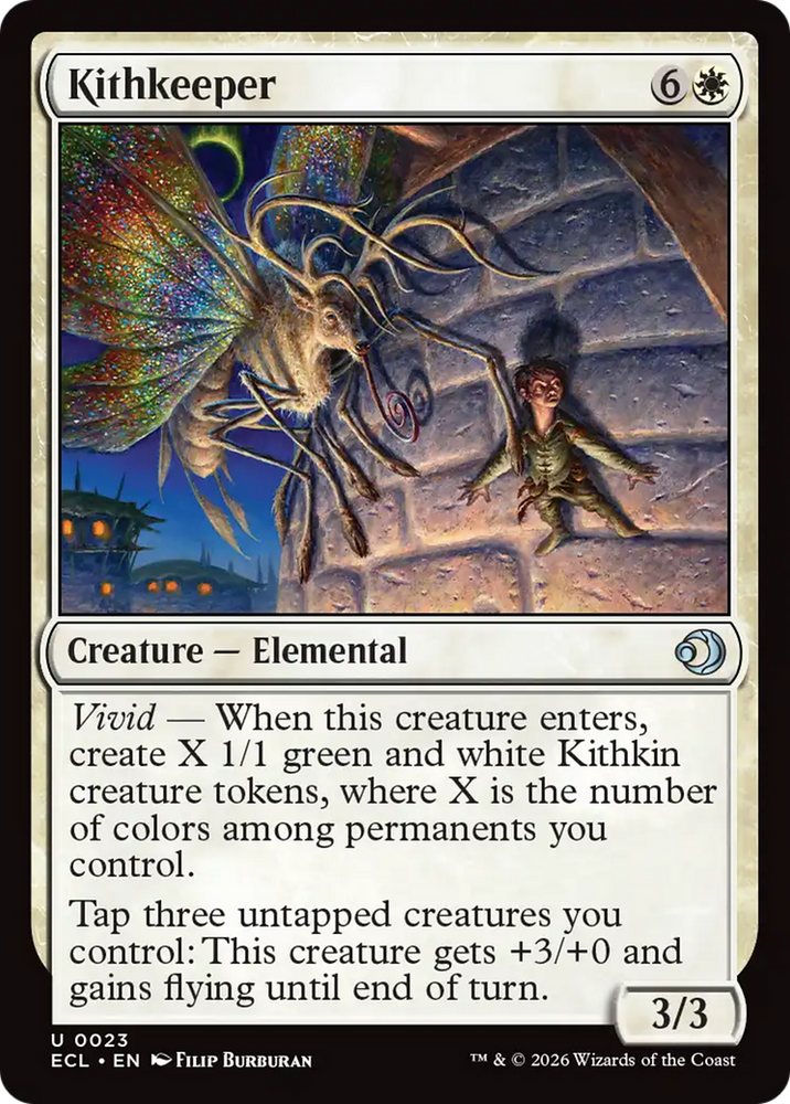 Kithkeeper [Lorwyn Eclipsed] Magic: The Gathering