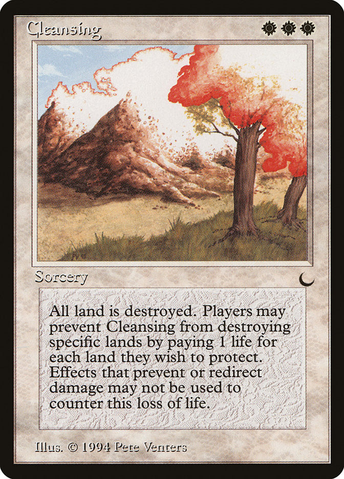 Cleansing [The Dark] Magic: The Gathering