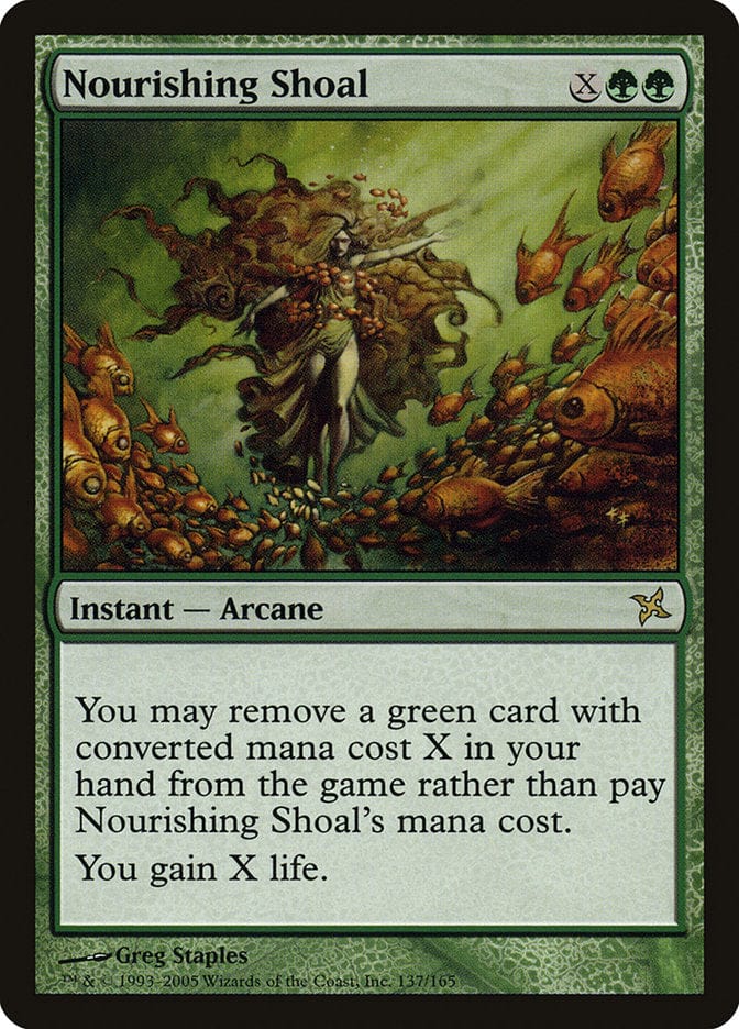 Nourishing Shoal [Betrayers of Kamigawa] Magic: The Gathering