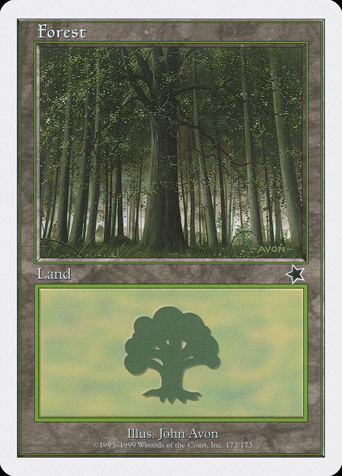 Forest (172) [Starter 1999] Magic: The Gathering