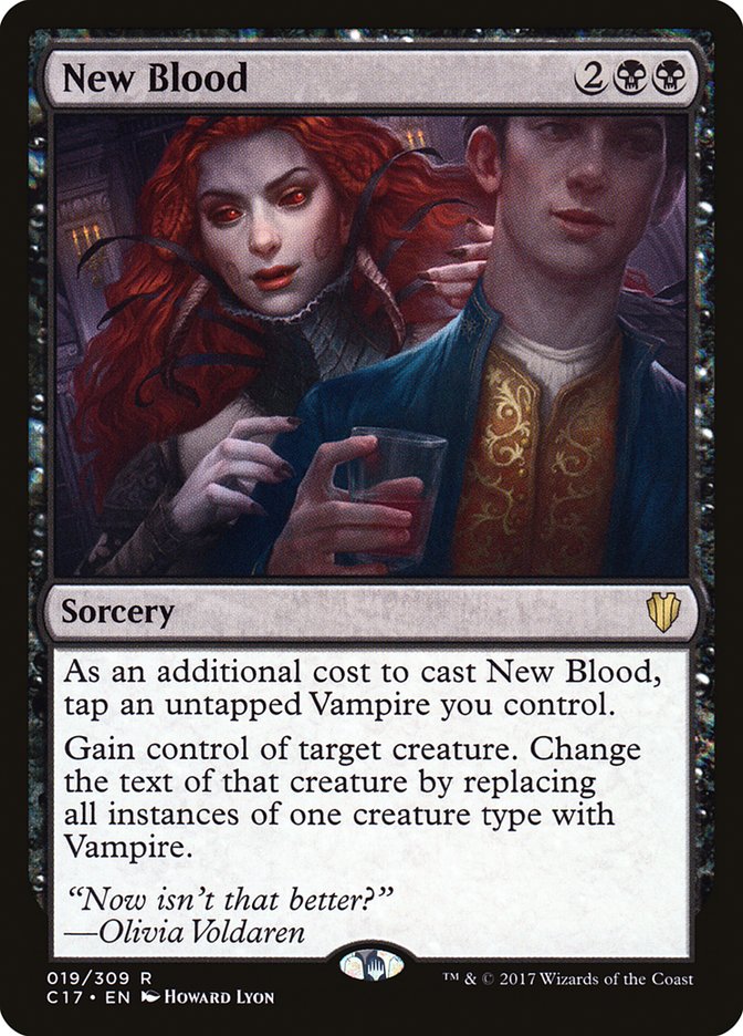 New Blood [Commander 2017] Magic: The Gathering