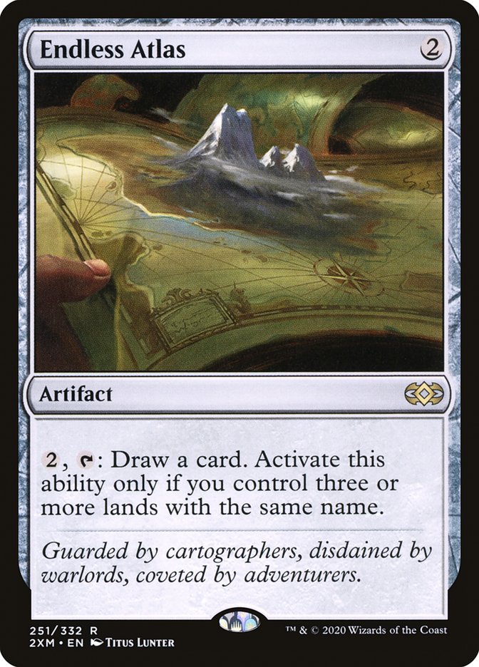 Endless Atlas [Double Masters] Magic: The Gathering