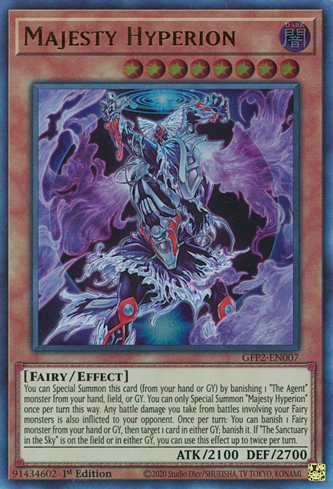 Majesty Hyperion [GFP2-EN007] Ultra Rare - Yugioh Cards For Your TCG Needs!