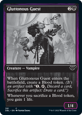 Gluttonous Guest [Innistrad: Double Feature] Magic: The Gathering