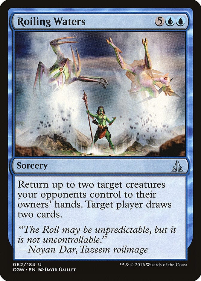 Roiling Waters [Oath of the Gatewatch] Magic: The Gathering