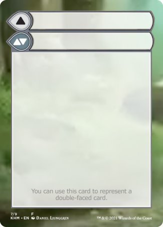 Helper Card (7/9) [Kaldheim Tokens] Magic: The Gathering