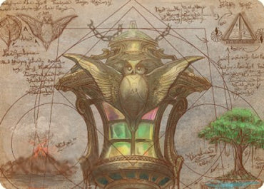 Chromatic Lantern Art Card [The Brothers' War Art Series] Magic: The Gathering