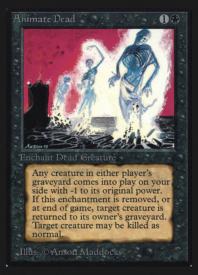 Animate Dead [Collectors' Edition] Magic: The Gathering