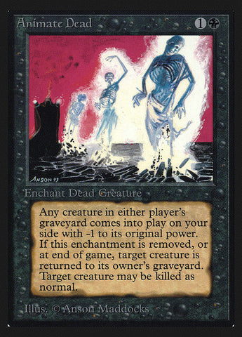 Animate Dead [Collectors' Edition] Magic: The Gathering