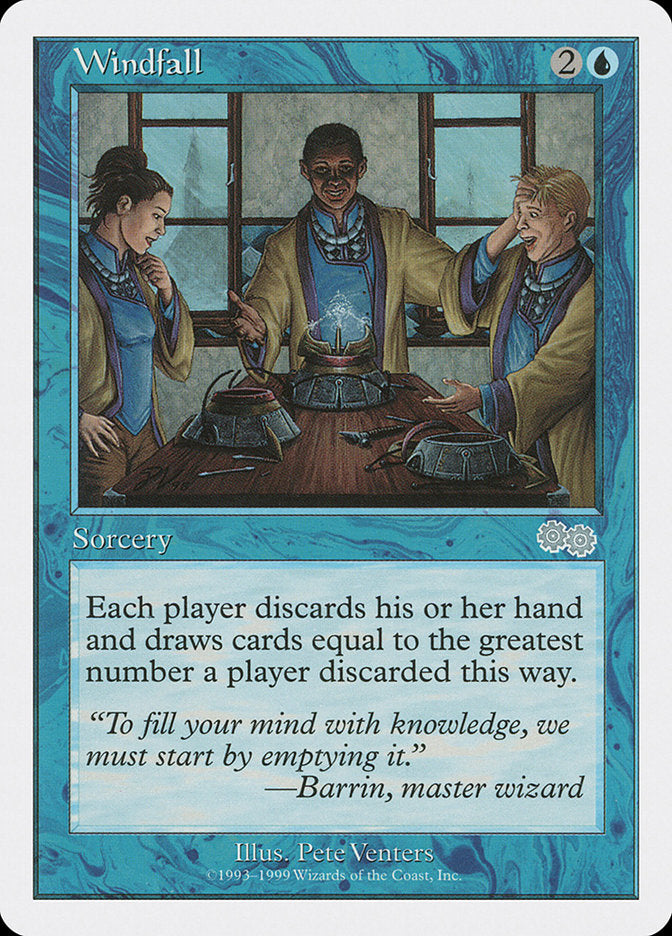 Windfall [Battle Royale] Magic: The Gathering