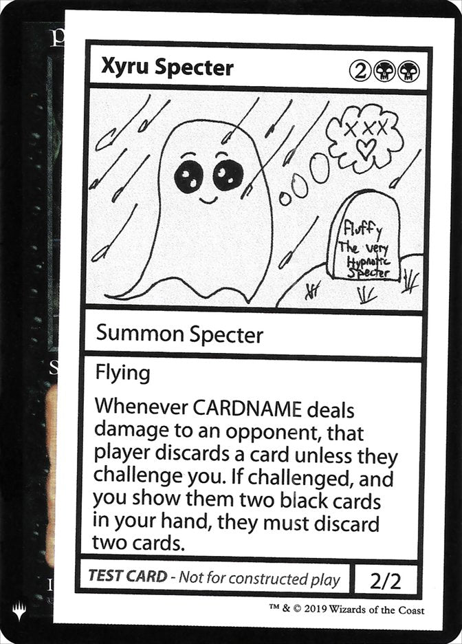 Xyru Specter [Mystery Booster Playtest Cards] Magic: The Gathering