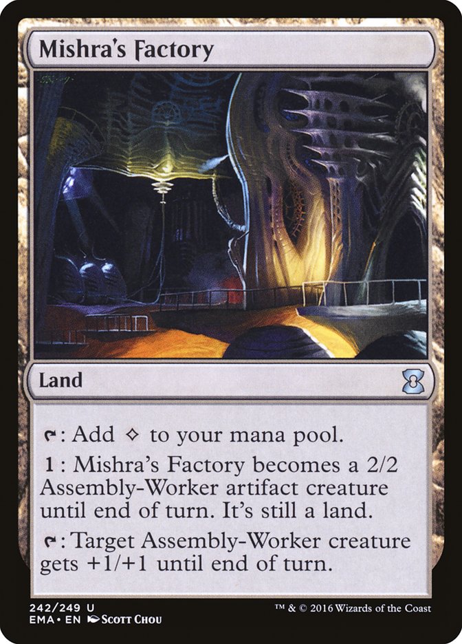 Mishra's Factory [Eternal Masters] Magic: The Gathering