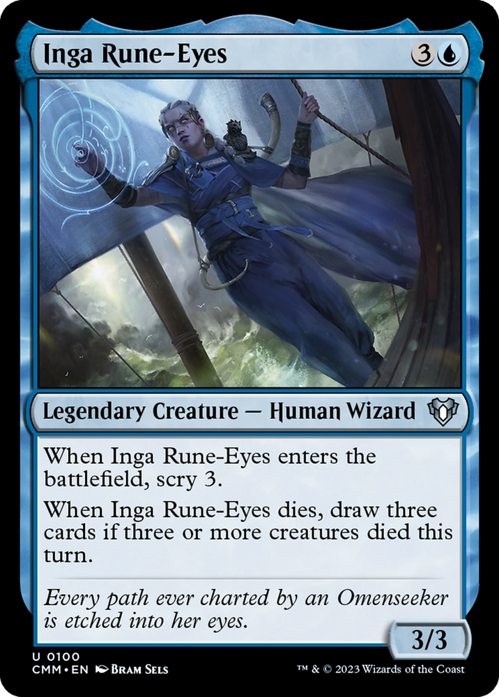 Inga Rune-Eyes [Commander Masters] Magic: The Gathering