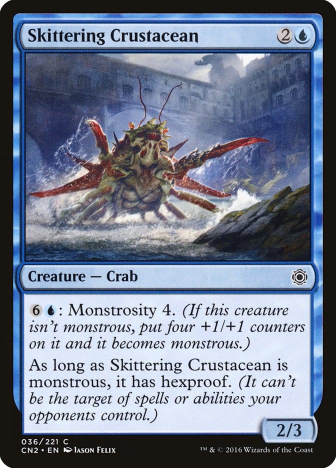 Skittering Crustacean [Conspiracy: Take the Crown] Magic: The Gathering