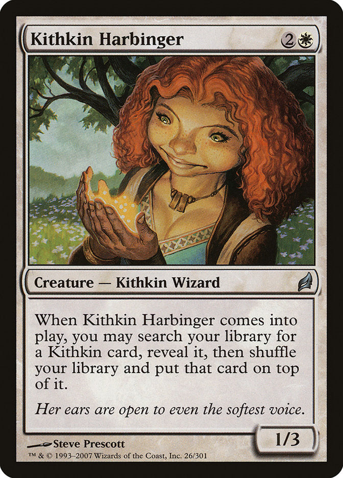 Kithkin Harbinger [Lorwyn] Magic: The Gathering