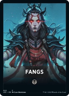 Fangs Theme Card [Jumpstart 2022 Front Cards] Magic: The Gathering